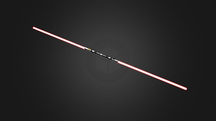 Lightsaber v2 3D Model