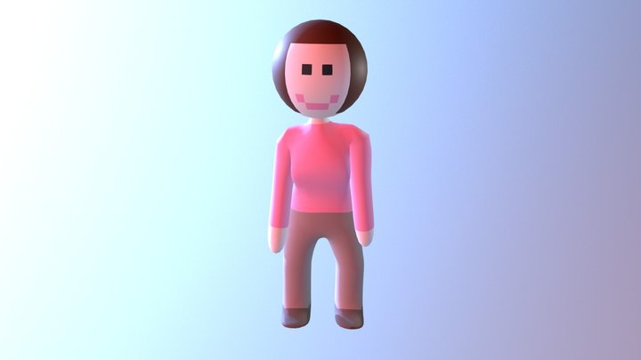 lady 3D Model