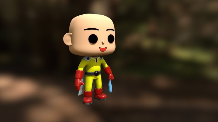 Saitama 3D models - Sketchfab