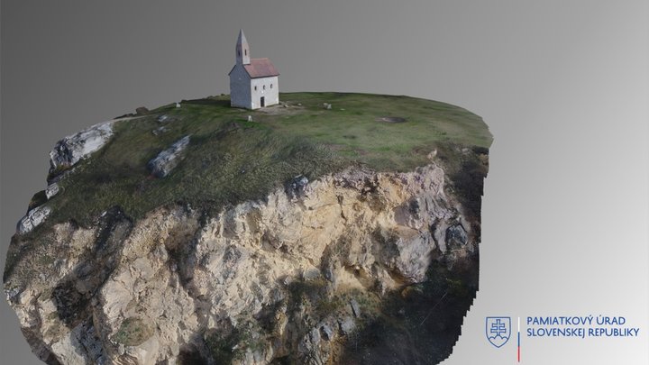 Dražovce - kostol sv. Michala 3D Model