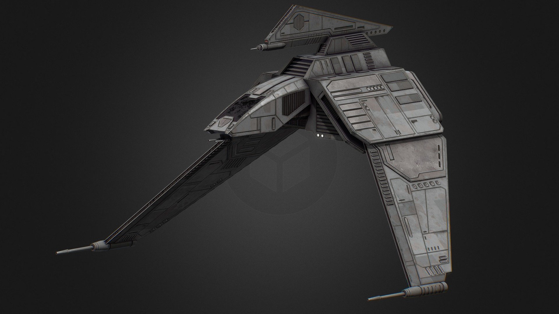 Imperial Kappa-Class Assaultshuttle Patreon! - 3D model by Kharak ...