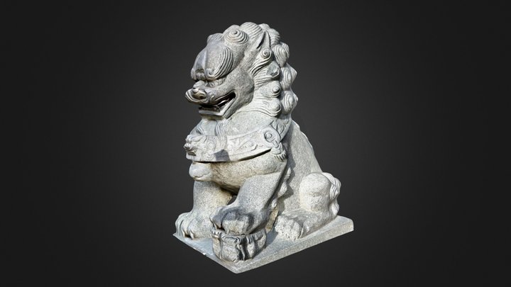 Sculpture lion – Modèle 3D gratuit STL