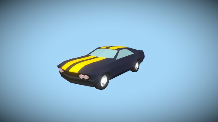 muscle car 3D Model