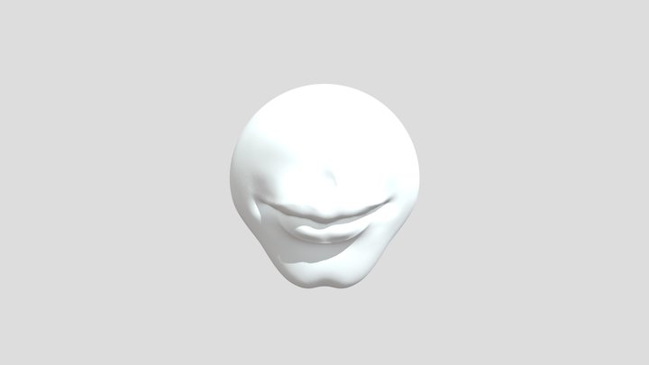 Lips Study 01 3D Model