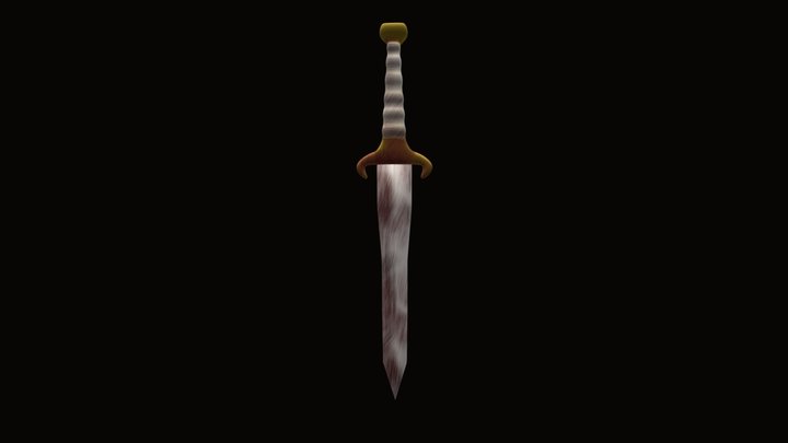 Bloody Sword 3D Model