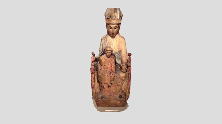Mare de Déu de Santa Maria de Veciana, MEV 3D Model