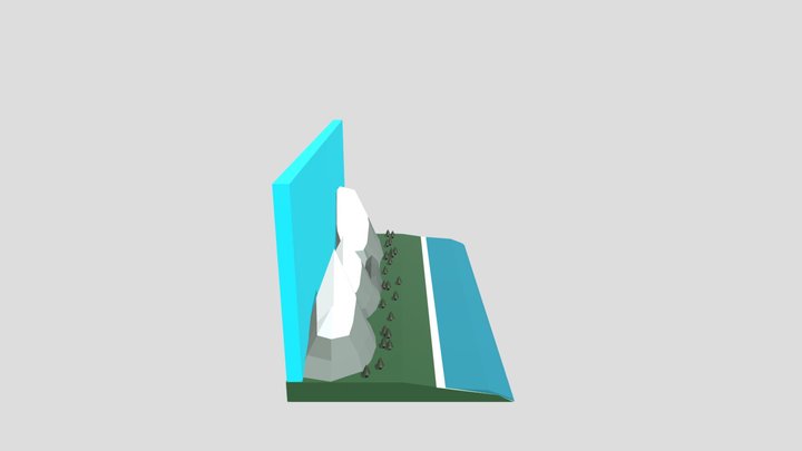 Mountains 3D Model