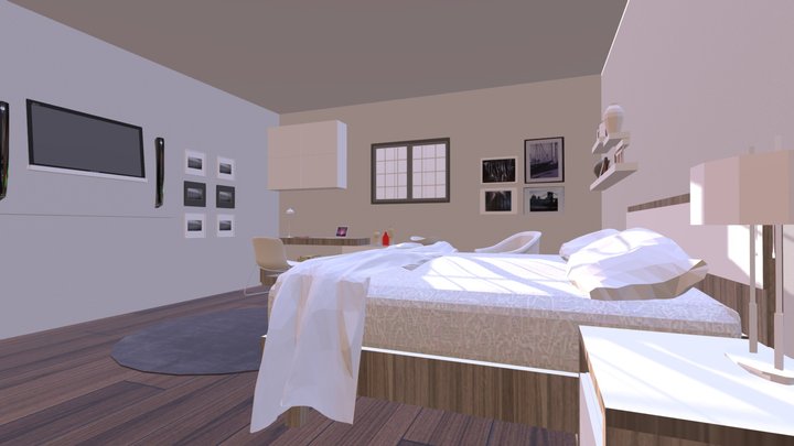 Cuarto De Niña 3D Model