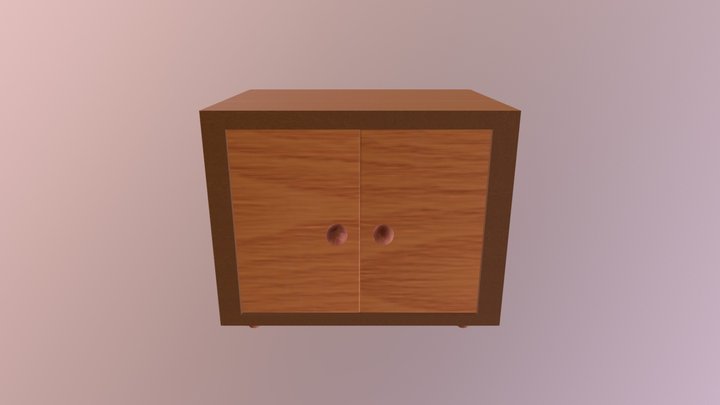Tv Cabinet 3D Model