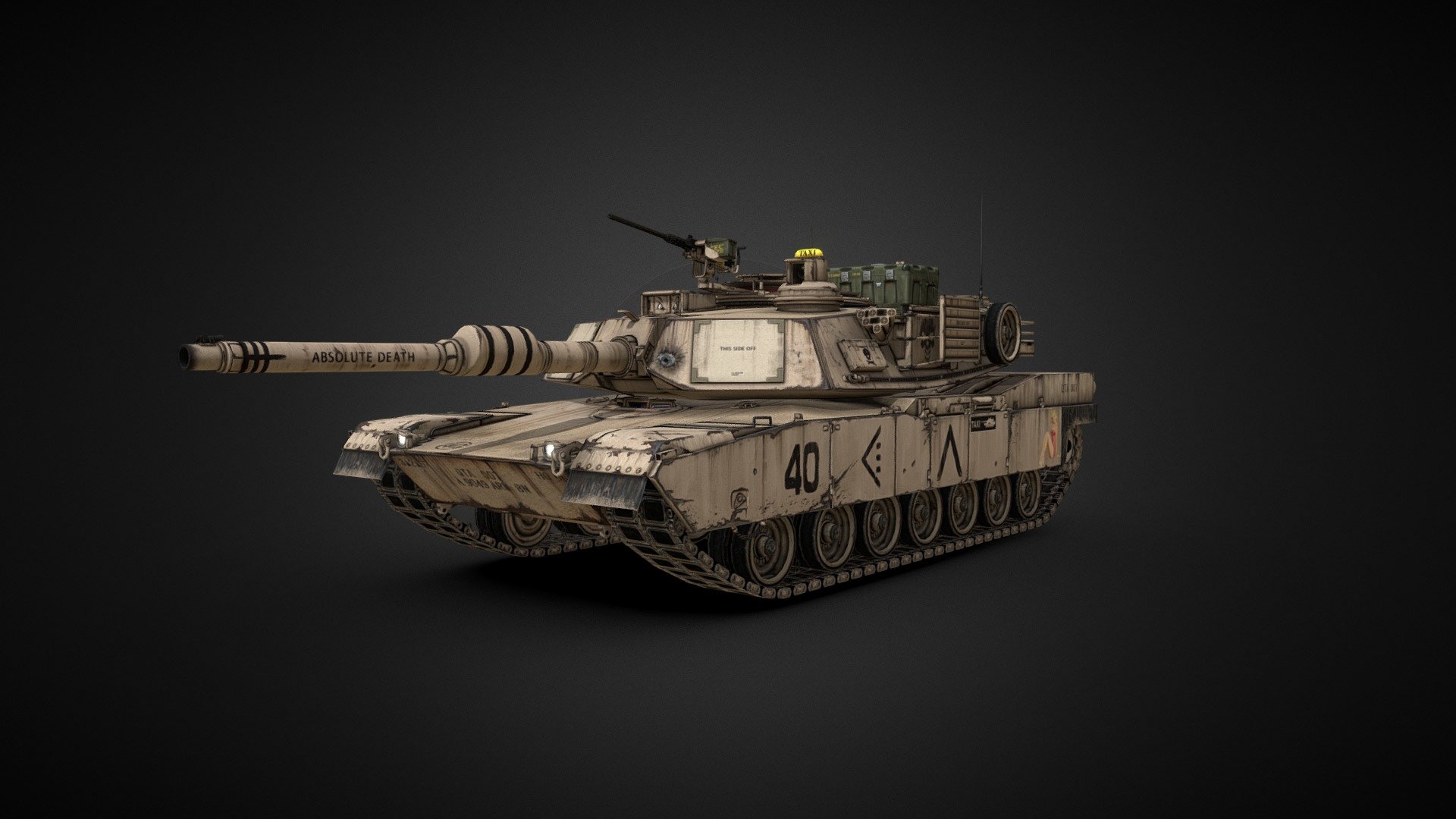 M1a2 Tank - 3D Model By Sunxin (@dameinvliumin) [845ac08] - Sketchfab