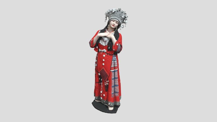 Miao Ethnic 3D Model