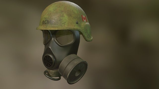 Helmet 3D Model