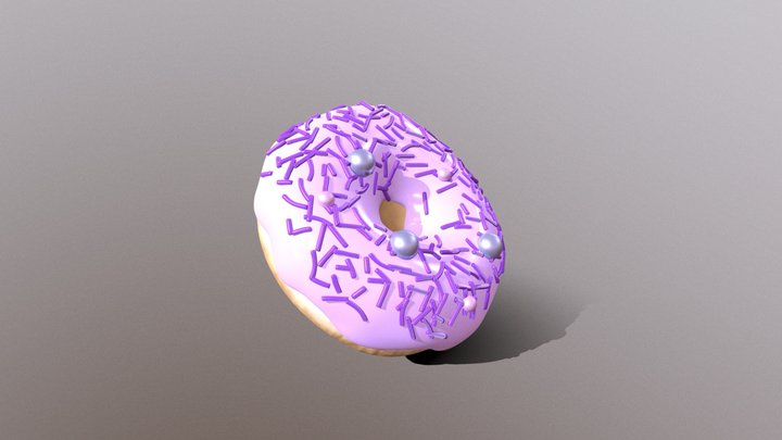 Donut 3D Model