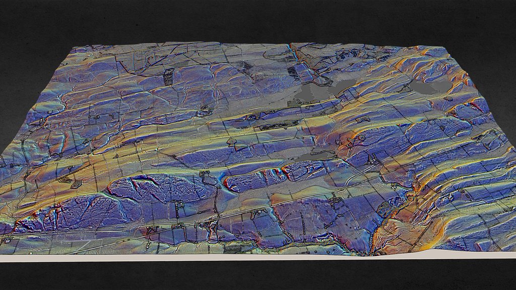 The Sill & Greenlee 3D landscape (lidar)
