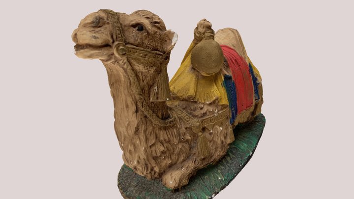 camel statue 3D Model