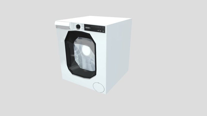 Washing Machine 3D Model