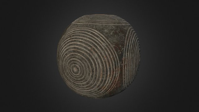 Carved Stone Ball, Hillhead, Orkney