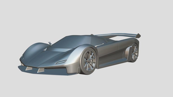 Koenigsegg Concept 3D Model