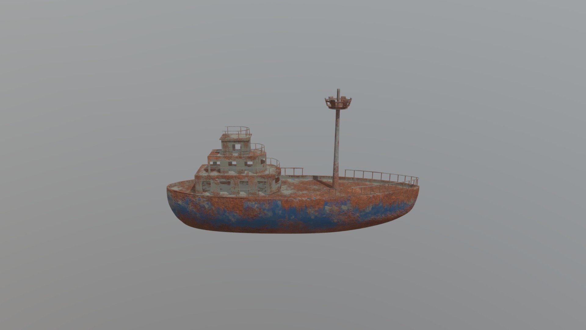 shipwreck - 3D model by Yalei Zhang (@Yalei_Zhang) [845f1af] - Sketchfab