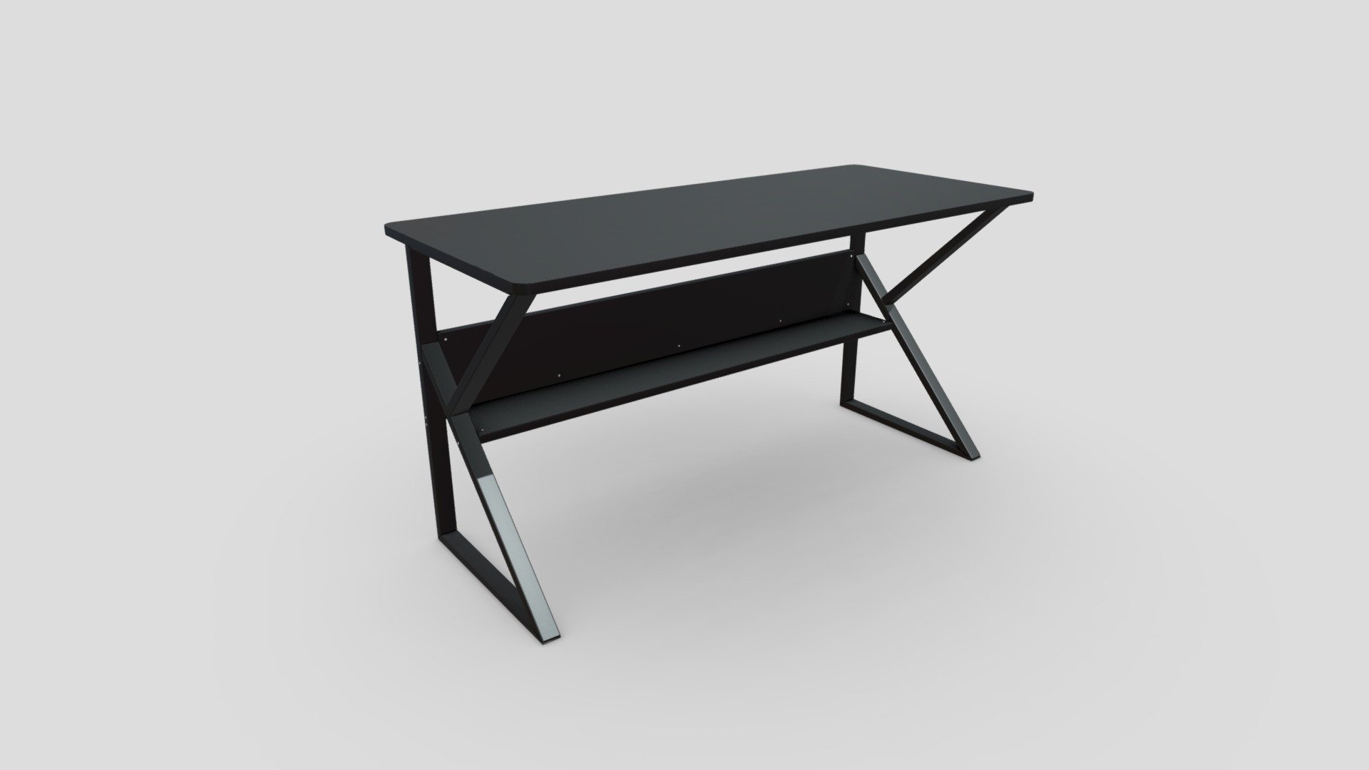 Computer Desk 1400 - Buy Royalty Free 3D model by interior model ...