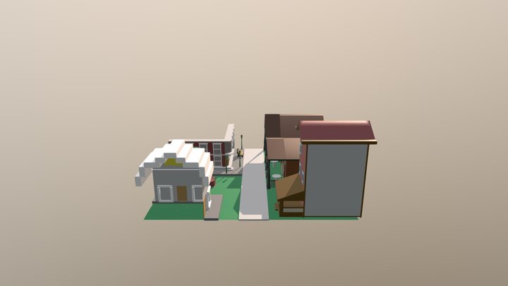 Street 3D Model