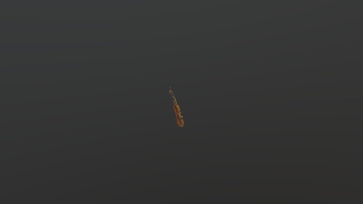 violin 3D Model