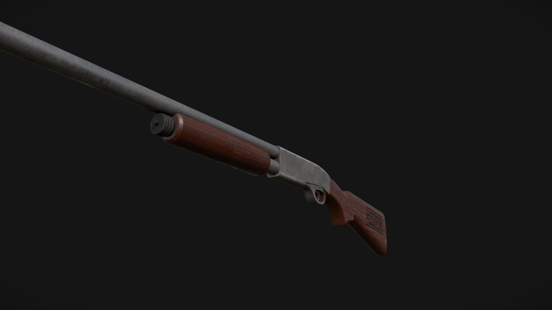 hunting shotgun - Download Free 3D model by Axel_s (@griva.egor91 ...