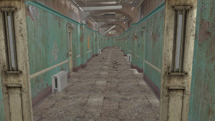 Abandoned Hospital: part one 3D Model