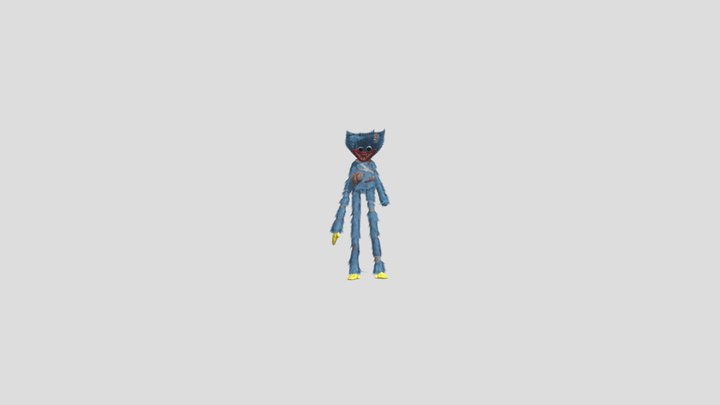 Withered_huggy_pose 3D Model