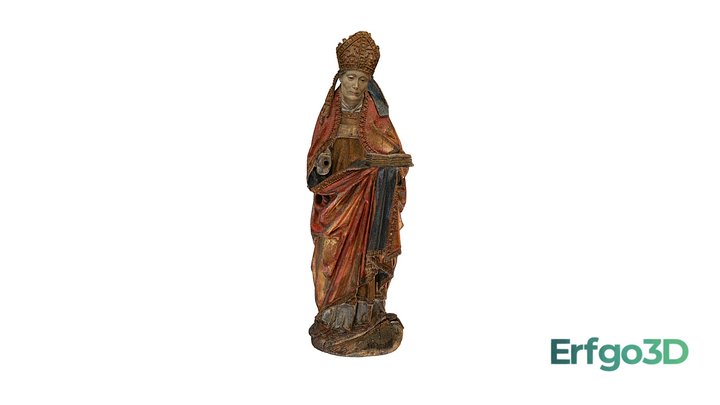 Heilige Ambrosius 3D Model