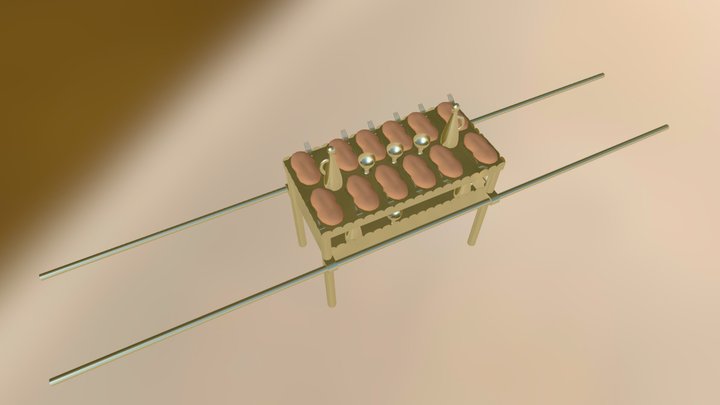 Table Of Shewbread Of The Tabernacle 3D Model