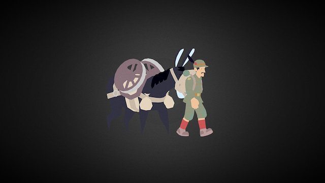 59 SECONDES - Notte & Bruno 3D Model