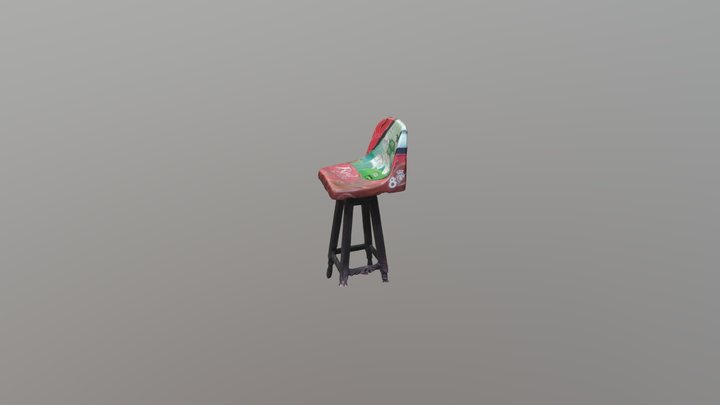 80 años Equipo León 3D Model
