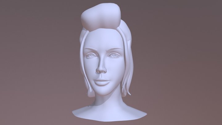 Woman01 3D Model