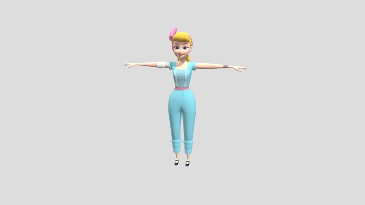 Bo Peep - Toy Story 3D Model