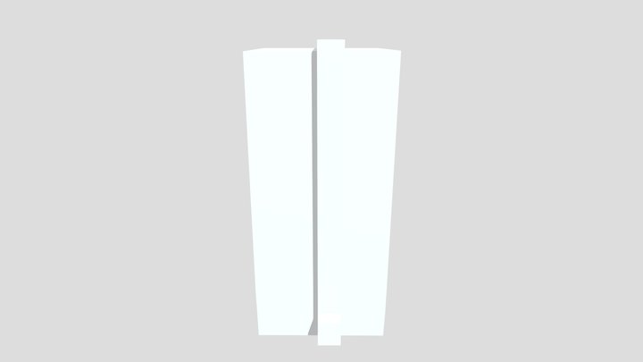 Wall section of Wall Maria - Shingeki No Kyojin1 3D Model