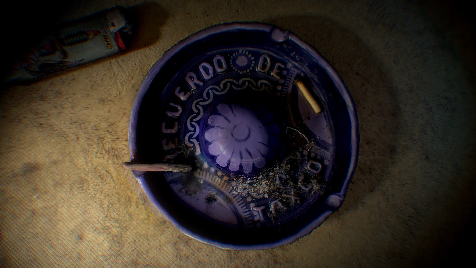souvenir mexican ashtray — Sketchfab embed 3D viewer