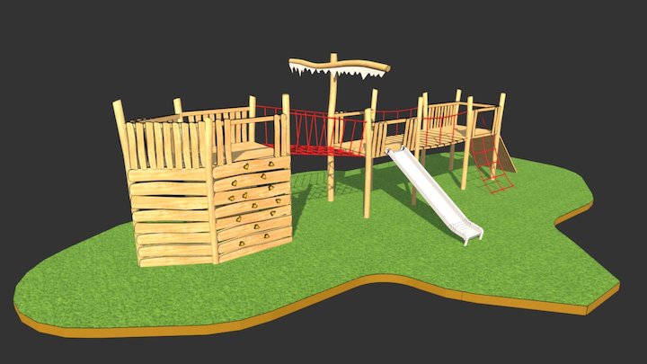 Playground Pirateship 3D Model