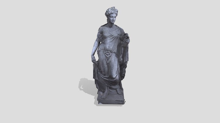 Statue of Flora - Sewerby Hall 3D Model