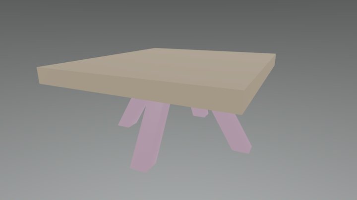 茶几 3D Model