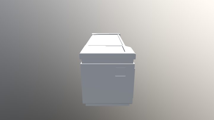 Concept desk 3D Model