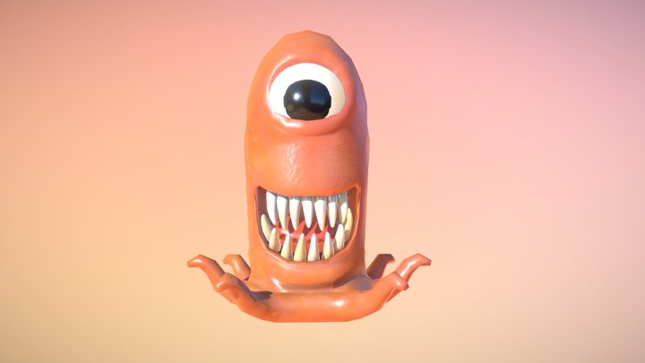 Monster Octopus - WIP 3D Model
