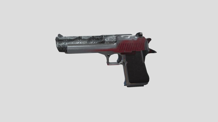 Game ready Diagle 3D Model