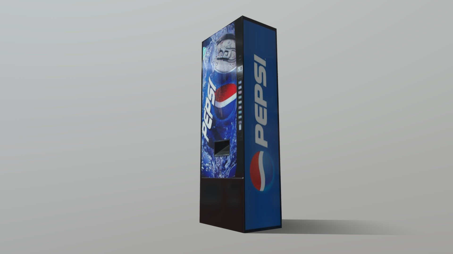 Pepsi Dispenser (Low poly)