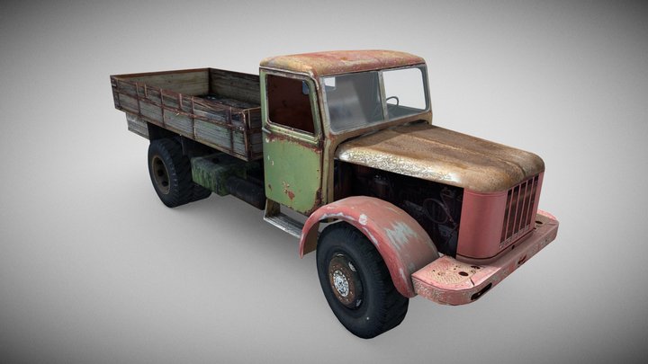 Csepel truck 3D Model
