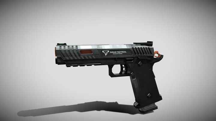Jw3 Combat master Pistol 3D Model