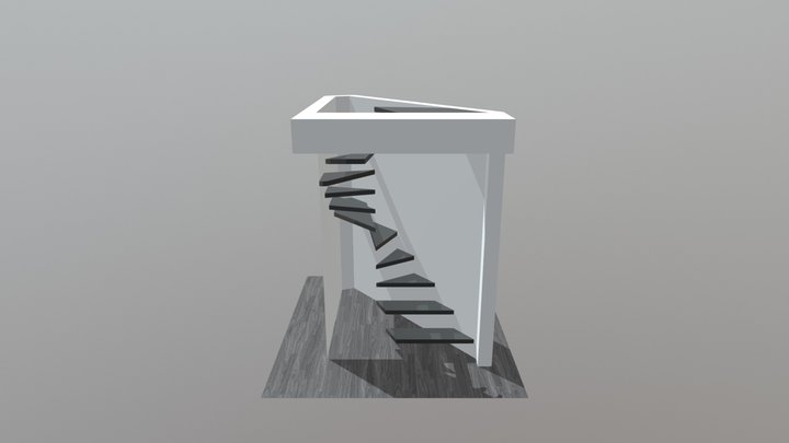 Escalera Caracol4 3D Model