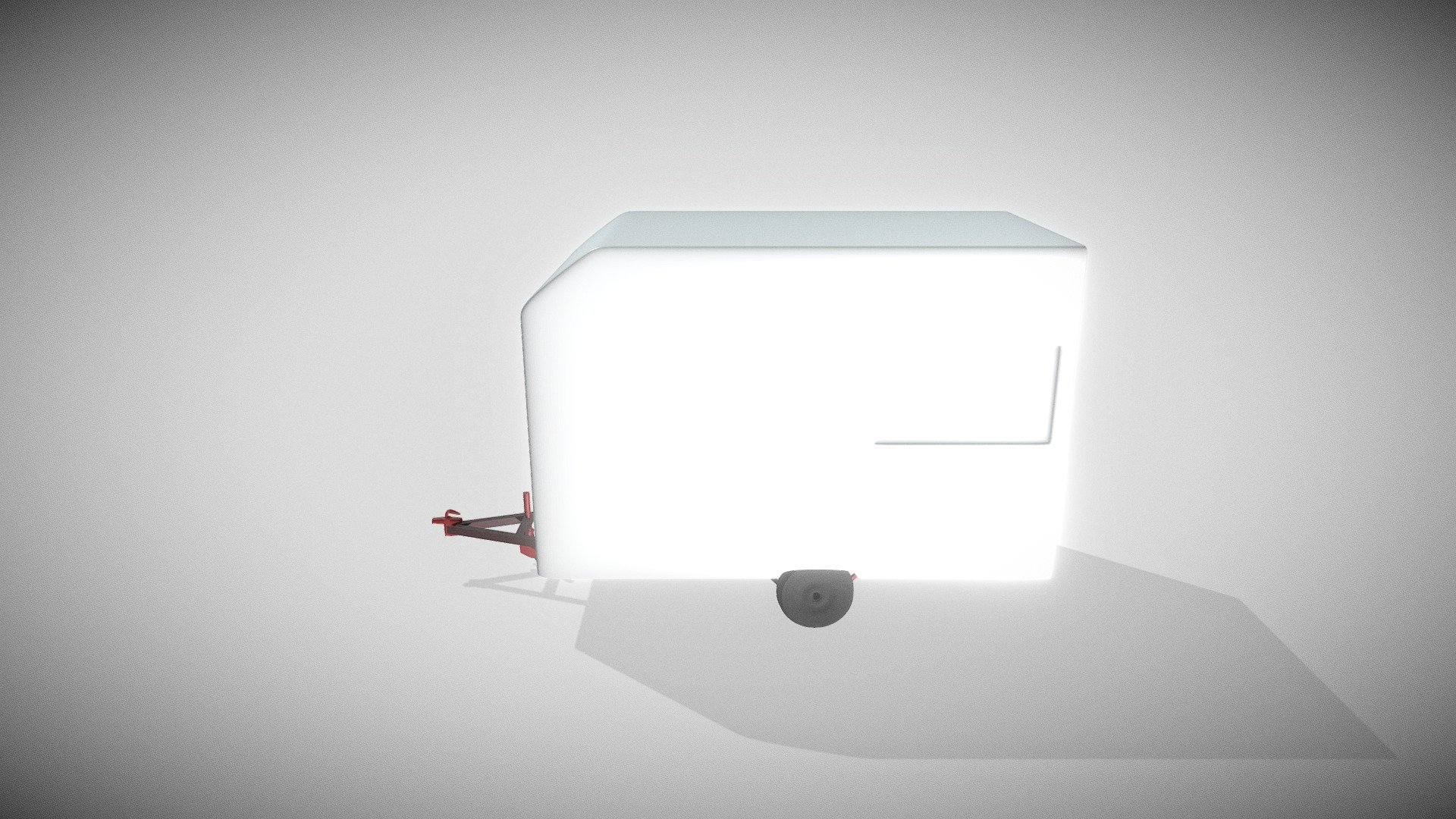 trailer for a car