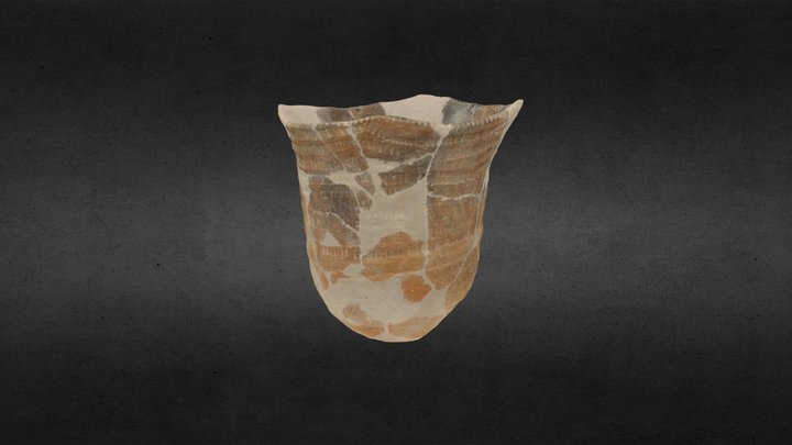 栃原岩陰遺跡　縄文時代早期土器（報告書No.77-1） 3D Model