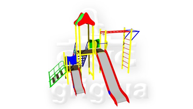 3423 ИК Дуэт 3D Model